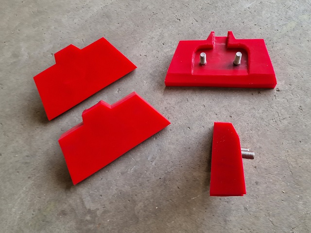 polyuretanové lopatky L-56