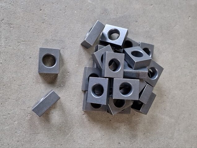 Kostky po omílání