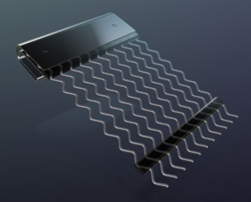 drátěné harfové síto zig zag cik cak