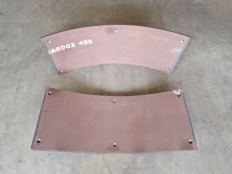 kovové vyložení míchaček na beton Arcen MST 1500