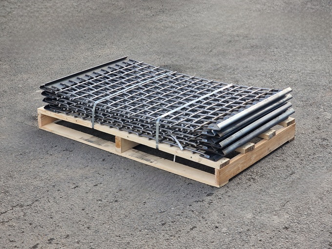 drátěná pletená síta s navařovanými falci