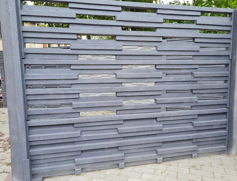 forma na betonový plot