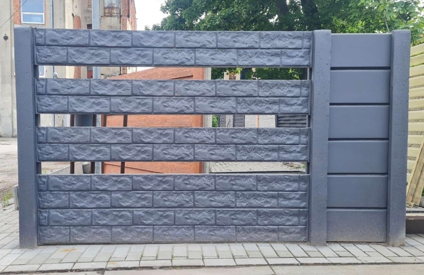 forma na betonový plot